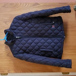 Kenneth Cole Reaction Quilted Down Puffy Coat Size S